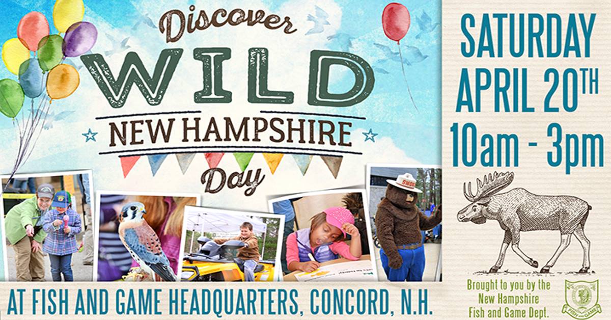 NH Fish And Game’s Awesome ‘Discover Wild New Hampshire Day’ is Happening April 20