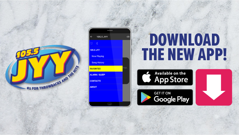 Download 105.5 JYY Mobile App – Free in Your App Store