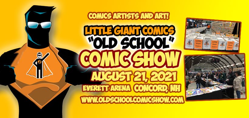 Win VIP Badges to the Old School Comic Show in Concord