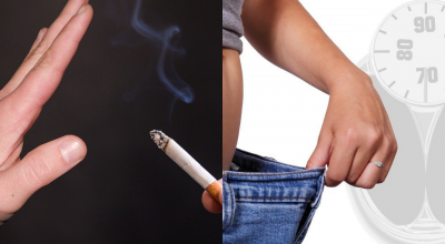 lose weight quit smoking