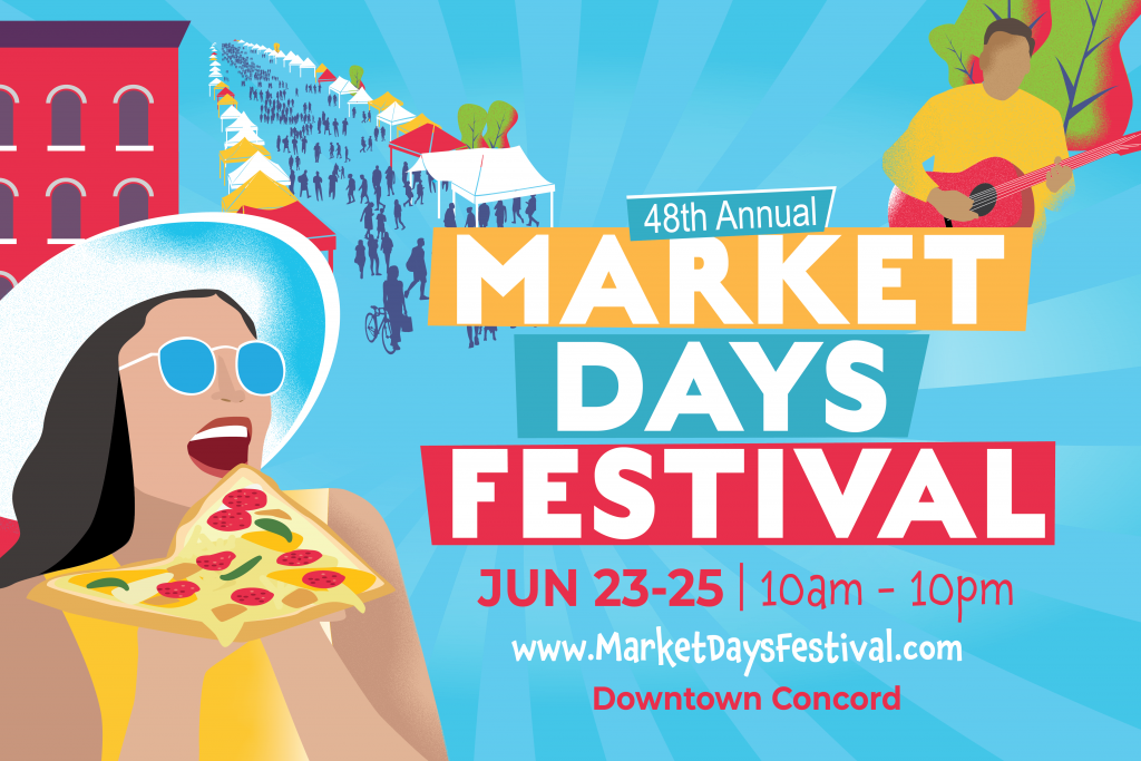 Mark Your Calendar's For Concord's Market Days Festival, June 2325