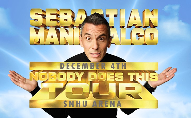 Win Tickets to See Sebastian Maniscalco at SNHU Arena on Dec. 4