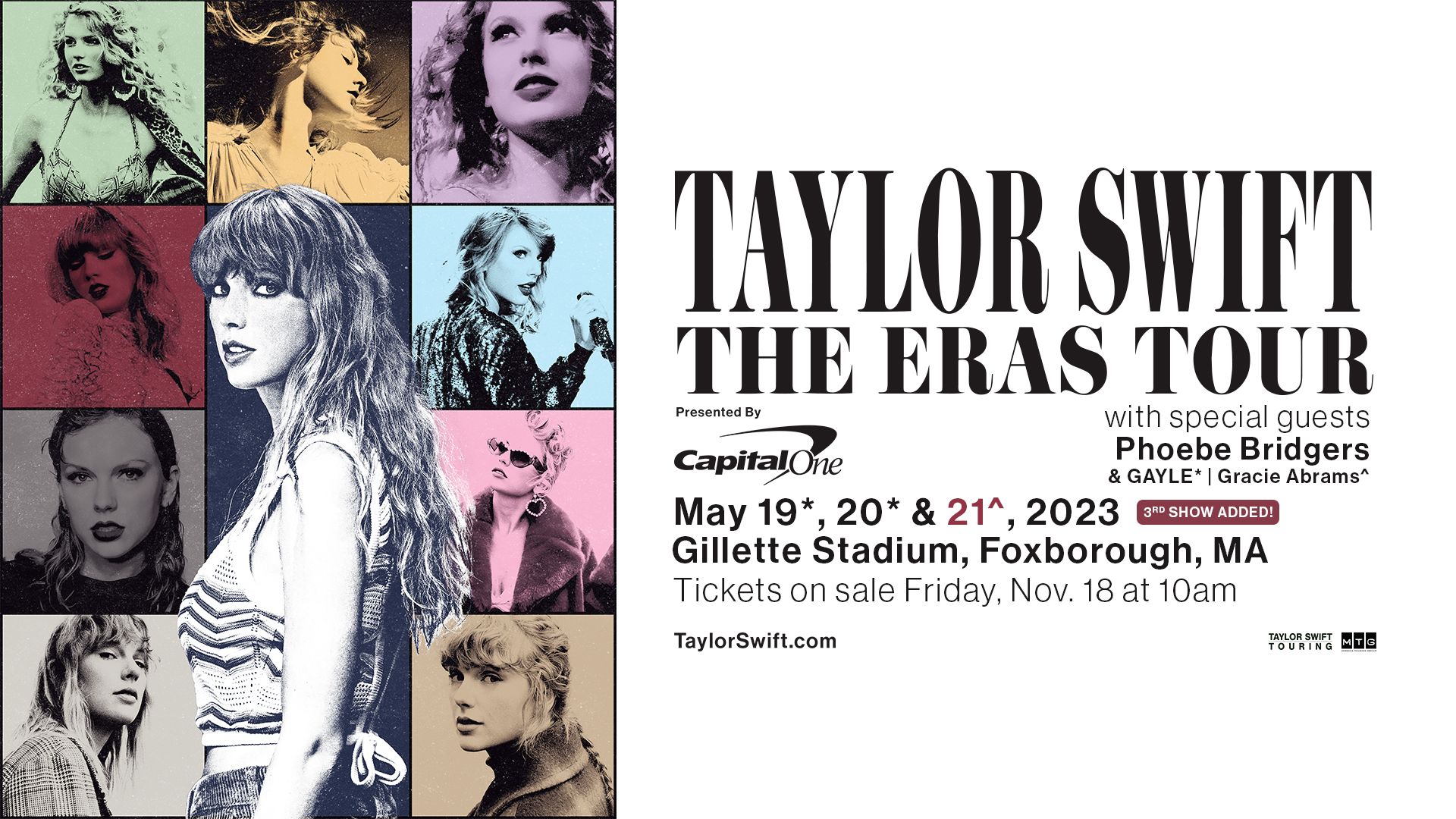 Win Before You Can Buy Taylor Swift Tickets At Gillette Stadium!