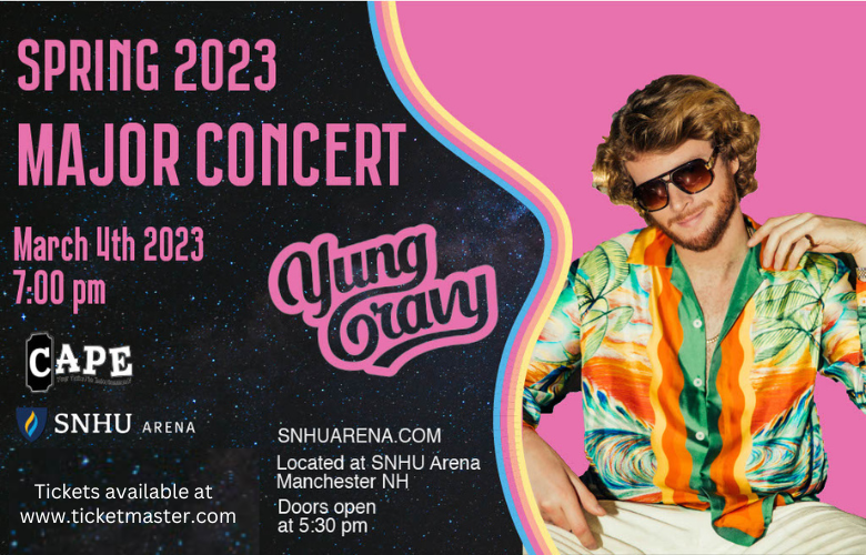 Win Luxury Suite Tickets To Yung Gravy At The SNHU Arena!