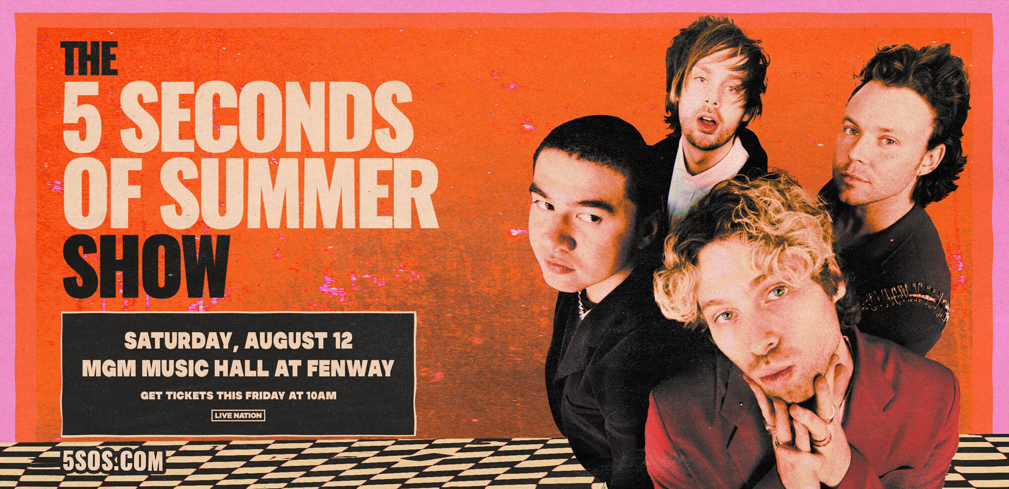 Win Tickets To 5SOS At MGM Music Hall at Fenway!