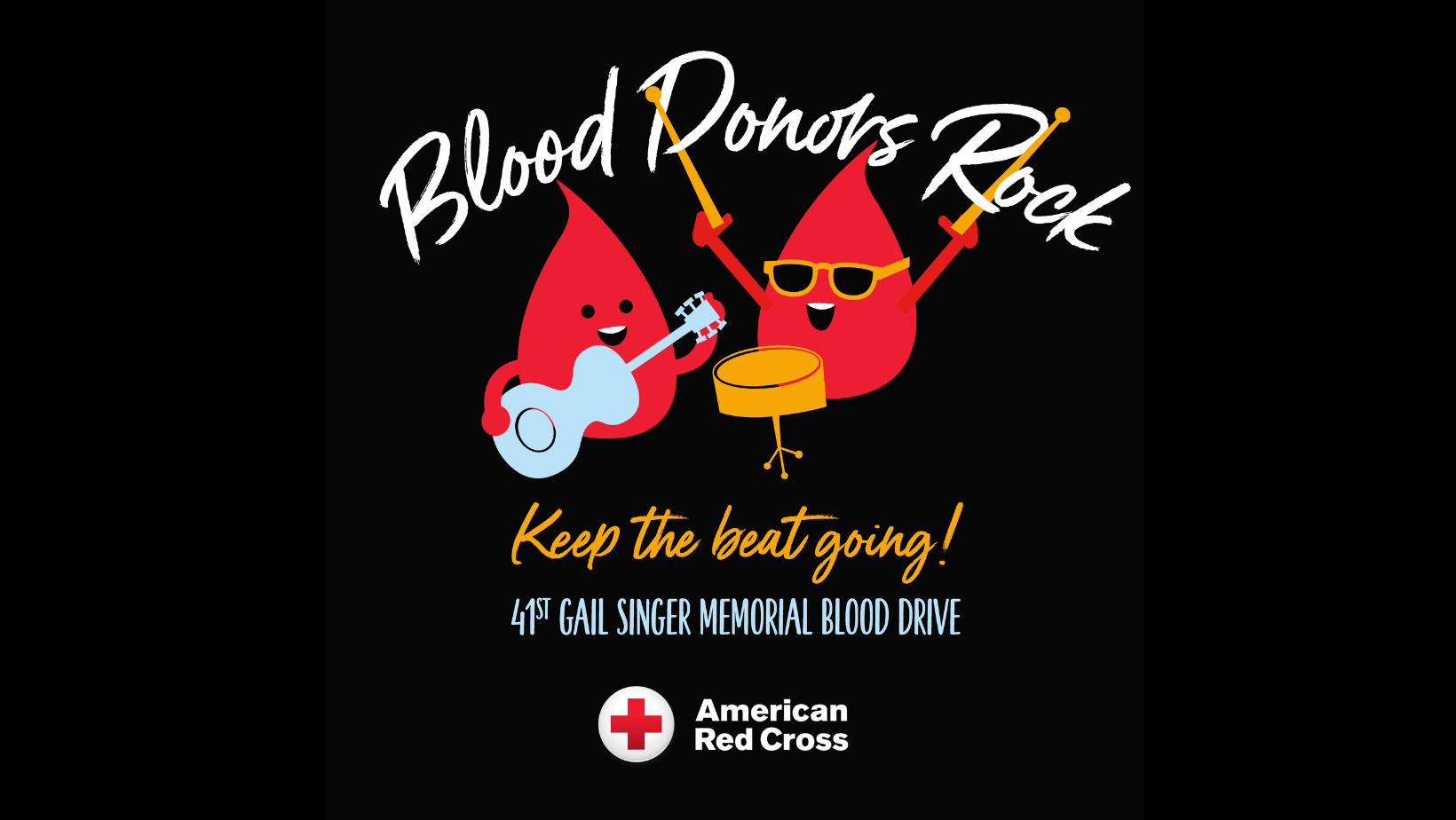 Join Us for the 41st Annual Gail Singer Memorial Blood Drive!