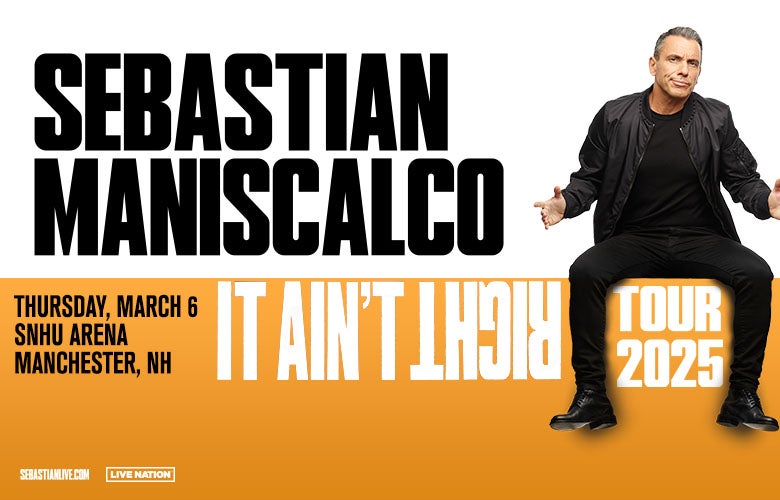 Win Tickets to Sebastian Maniscalco at SNHU Arena!