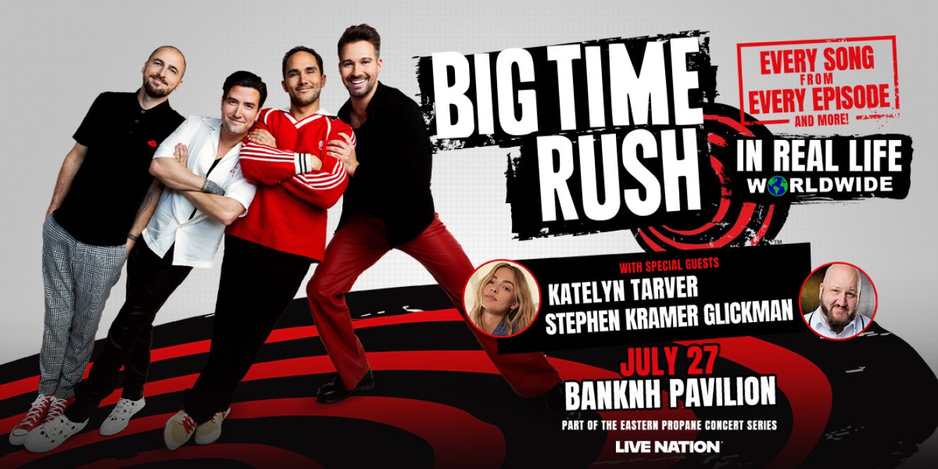 Win Tickets To Big Time Rush At The Bank NH Pavilion!