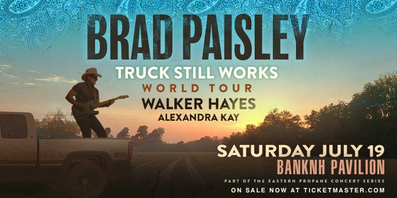 Last Chance to Win Tickets to see Brad Paisley at BNHP!