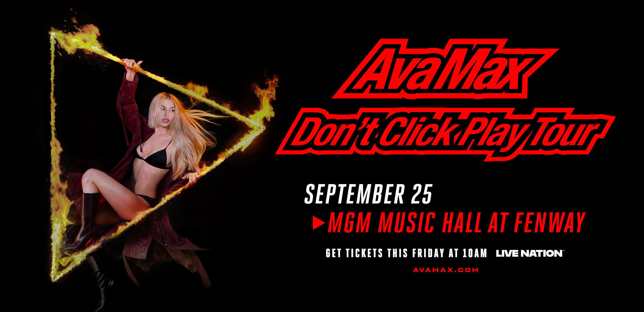 Win Tickets To See Ava Max at MGM Music Hall at Fenway!