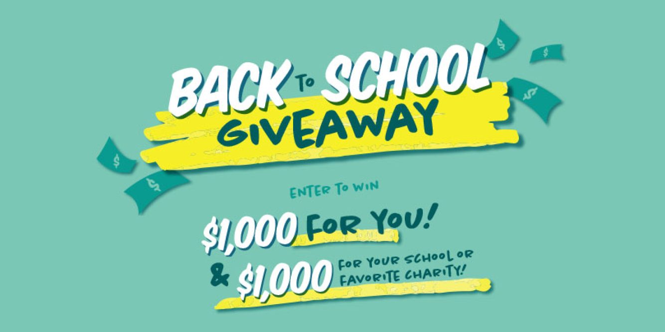 Back to School 2025 Giveaway – Win $1,000 for You AND a Charity of Your Choice!