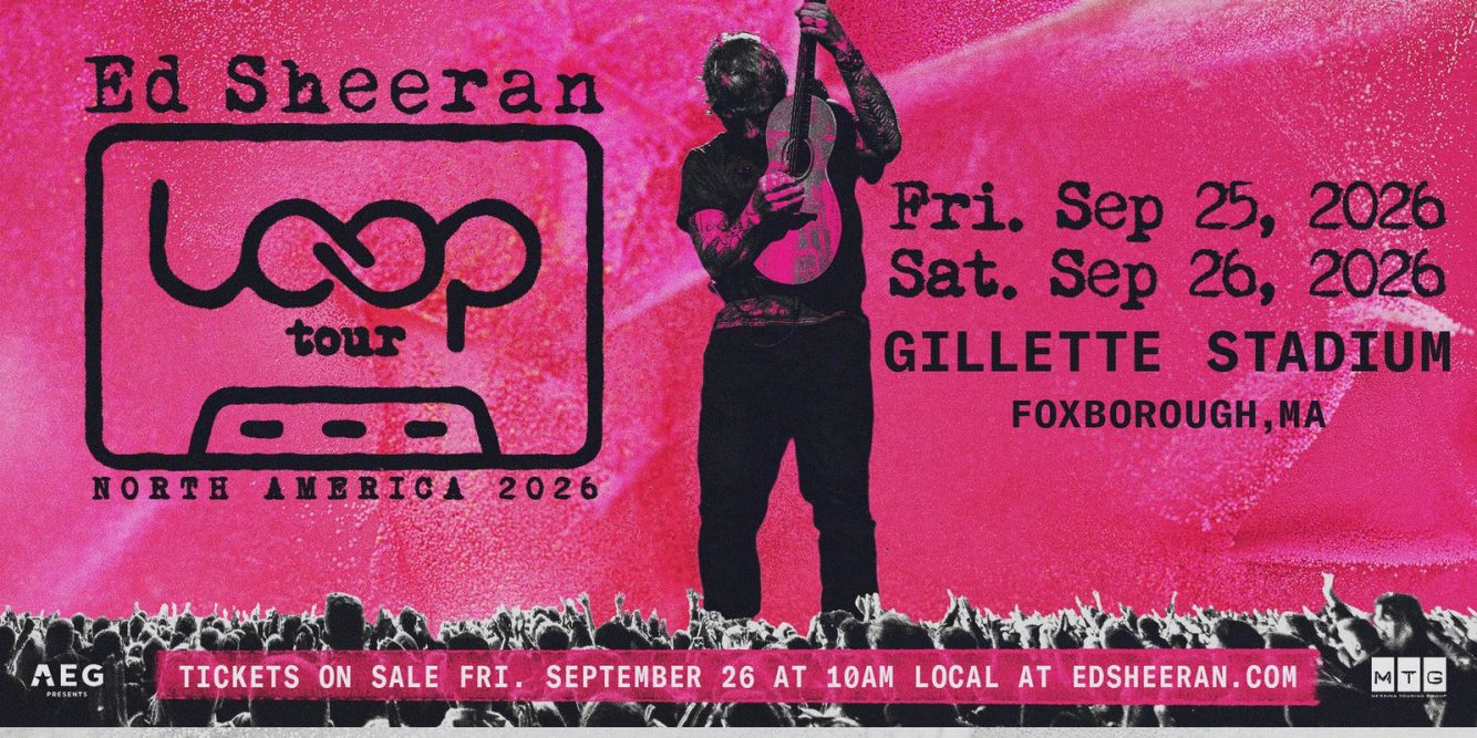 Win Tickets To See Ed Sheeran At Gillette Stadium!