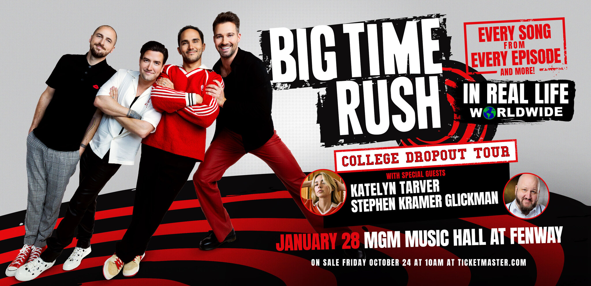 Big Time Rush Is Coming to Boston!