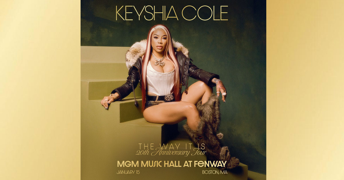 Win Tickets to See Keyshia Cole at MGM Music Hall at Fenway!