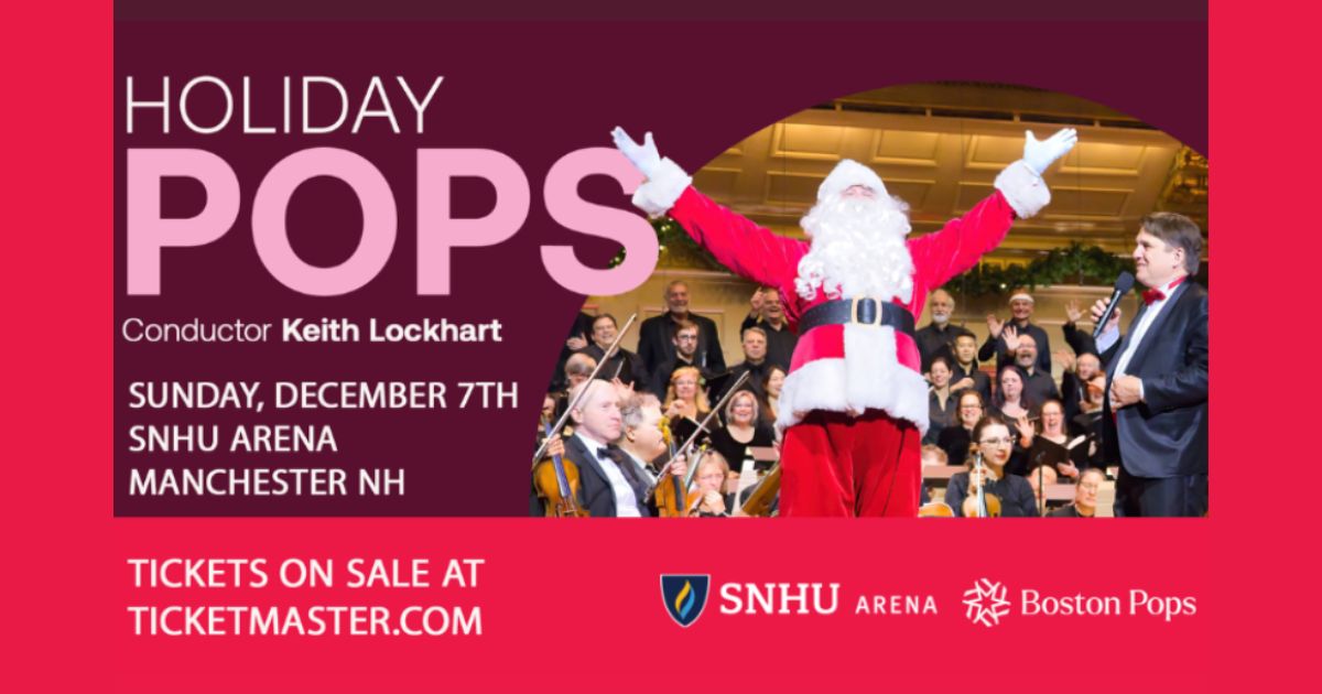 WIN Tickets to the Boston Pops Holiday Concert! 🎄✨