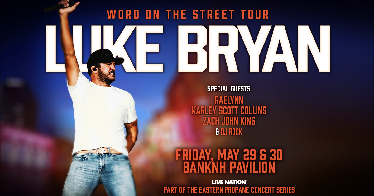 Win Tickets to Luke Bryan at BankNH Pavilion!