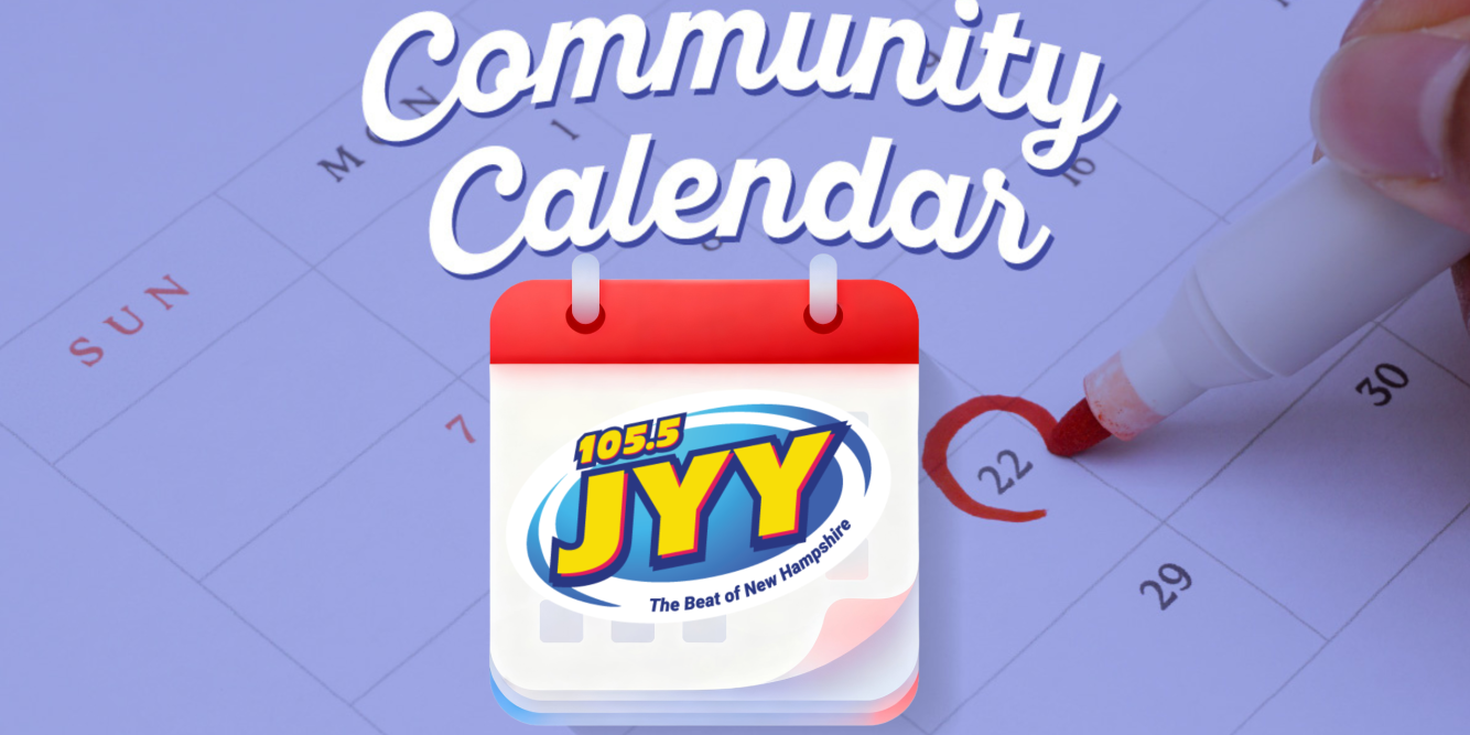 105.5 JYY’s Community Calendar