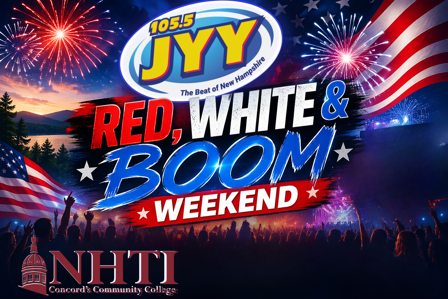 Memorial Day Weekend with 105.5 JYY!