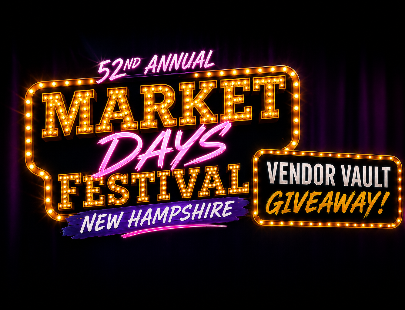 Unlock the Market Days Vendor Vault at the 52nd Annual Market Days Festival