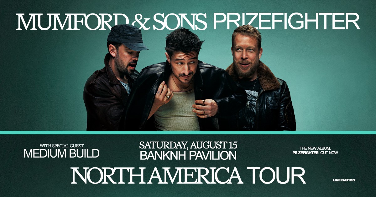 Win Tickets to see Mumford & Sons on the JYY Party Deck at BNHP!